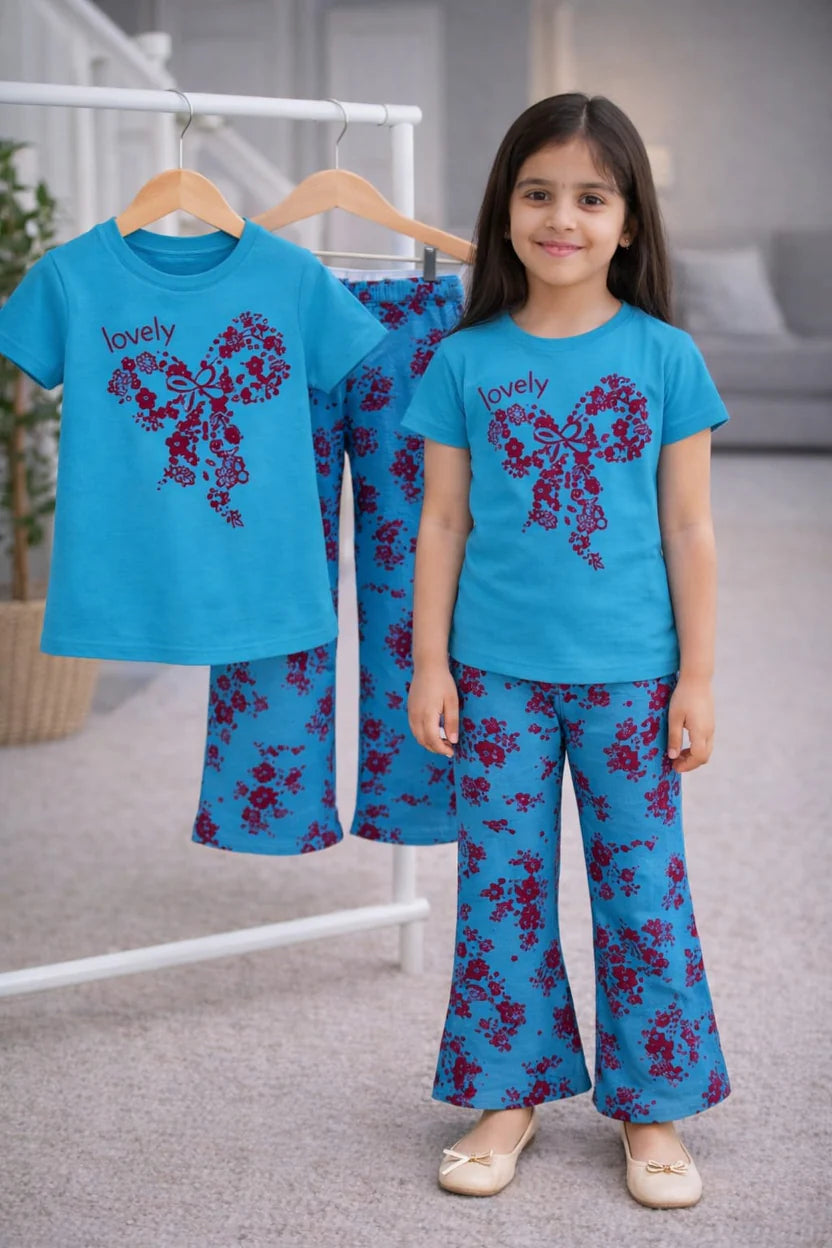 Girls t-shirts & plaju set